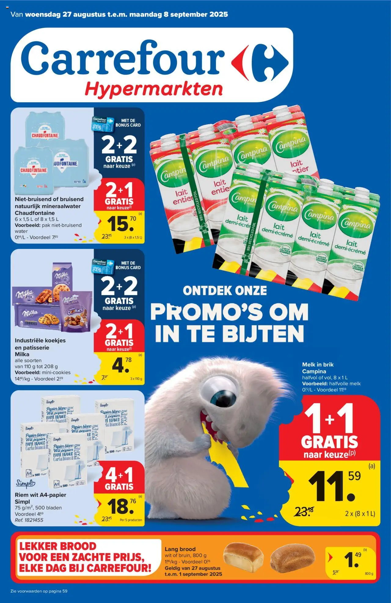 Carrefour folder week 35 - pagina 1- geldig vanaf 27/08/2025