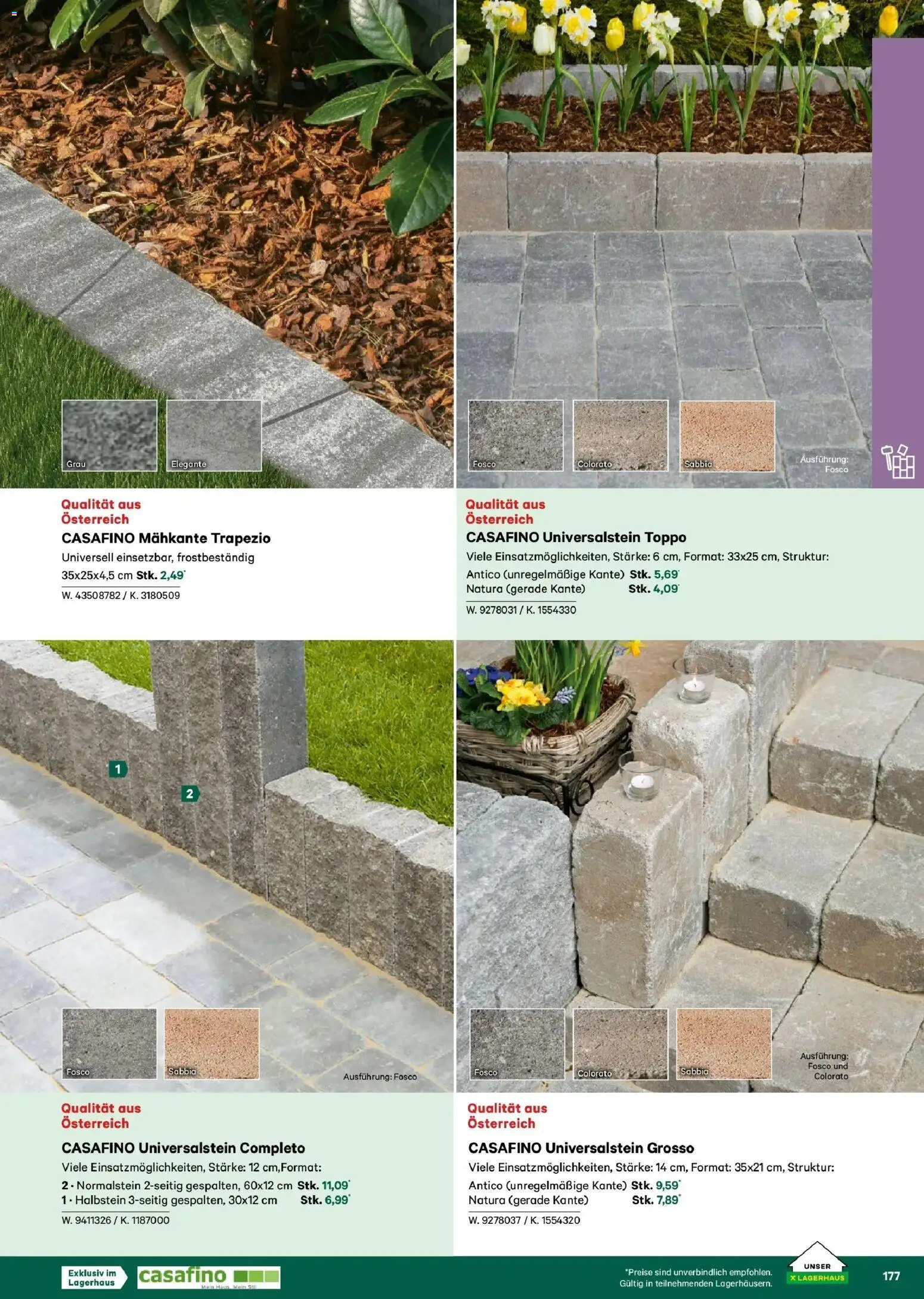 Lagerhaus Garten & Freizeit Katalog 2026 - Wien, Innsbruck - page 177- valid from 01.03.2026