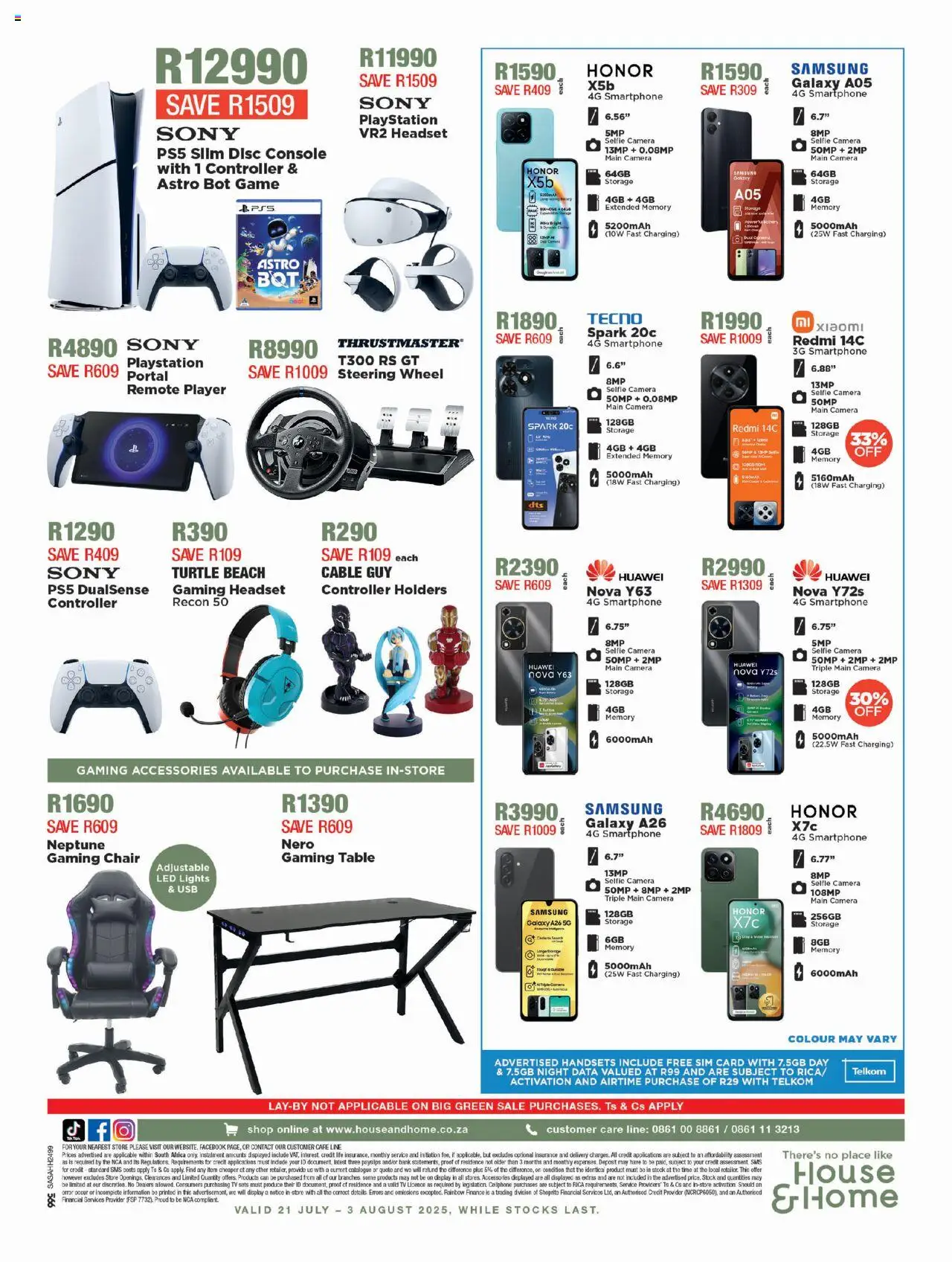 House and Home Specials - page 16- valid from 21/07/2025