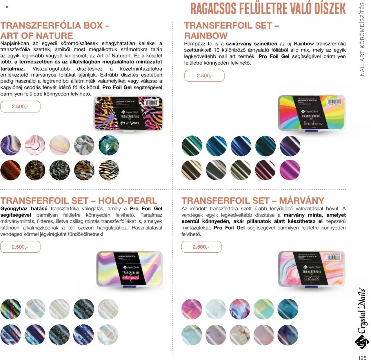 Crystal Nails - Nagykatalógus 2024 25 - 125oldal - érvényes 2024.01.01.-tól