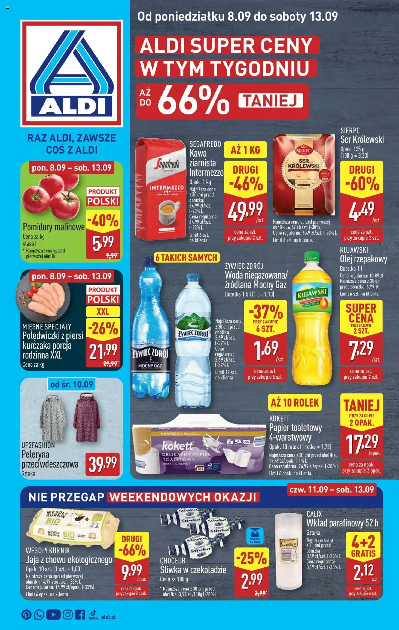 Aldi Gazetka - strona 1- ważny od 08.09.2025