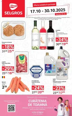 Catalog Selgros - Food valabil de la 17.10.2025