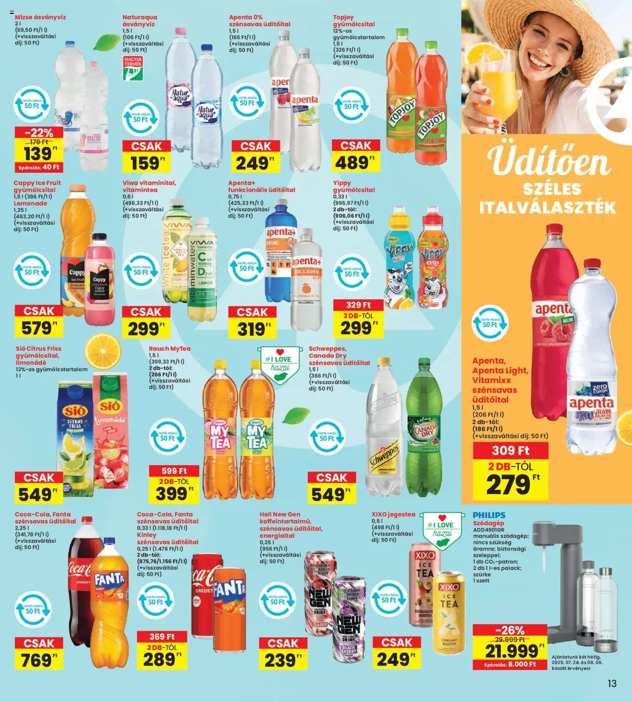 Interspar Akciós újság - 13oldal - érvényes 2025.07.24.-tól