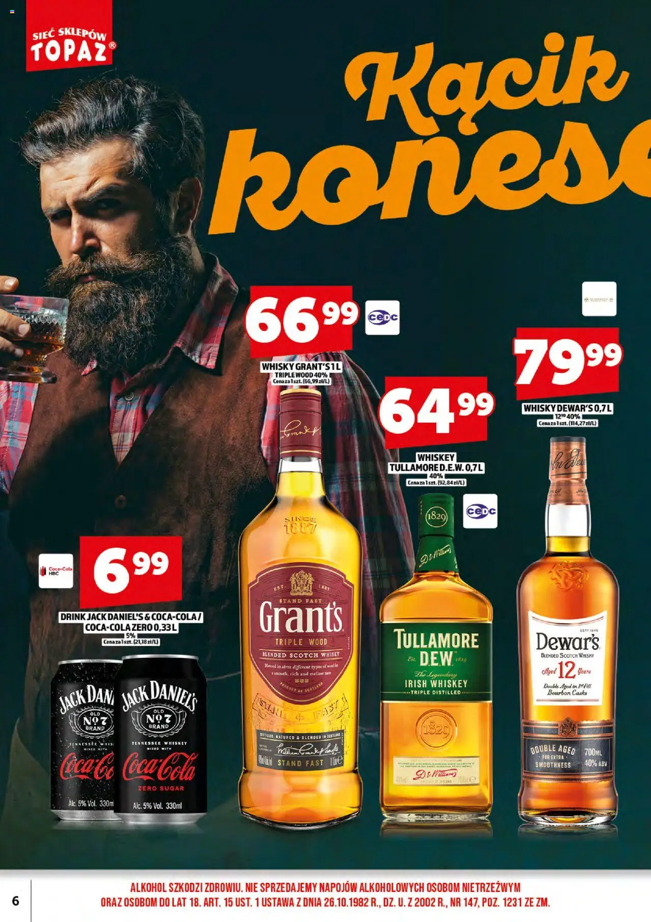 Topaz Gazetka alkoholowa - strona 8- ważny od 17.07.2025