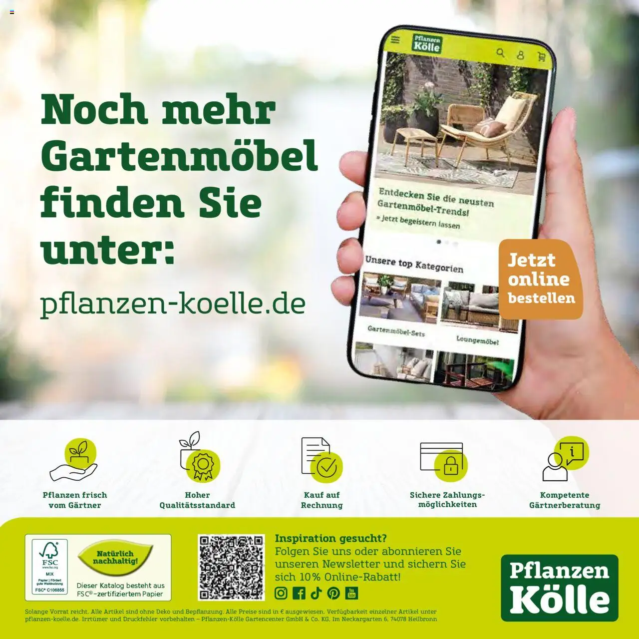 Pflanzen-Kölle Gartenmöbel Katalog 2025 - Seite 80 - gültig ab 22.01.2025