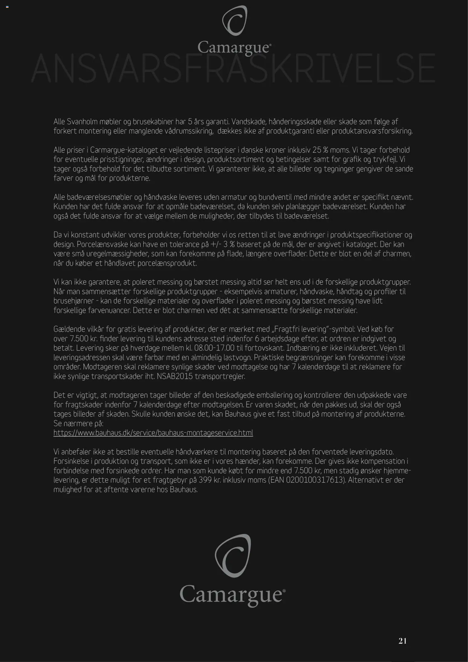 Bauhaus - Svanholm - page 20- valid from 01/01/2026