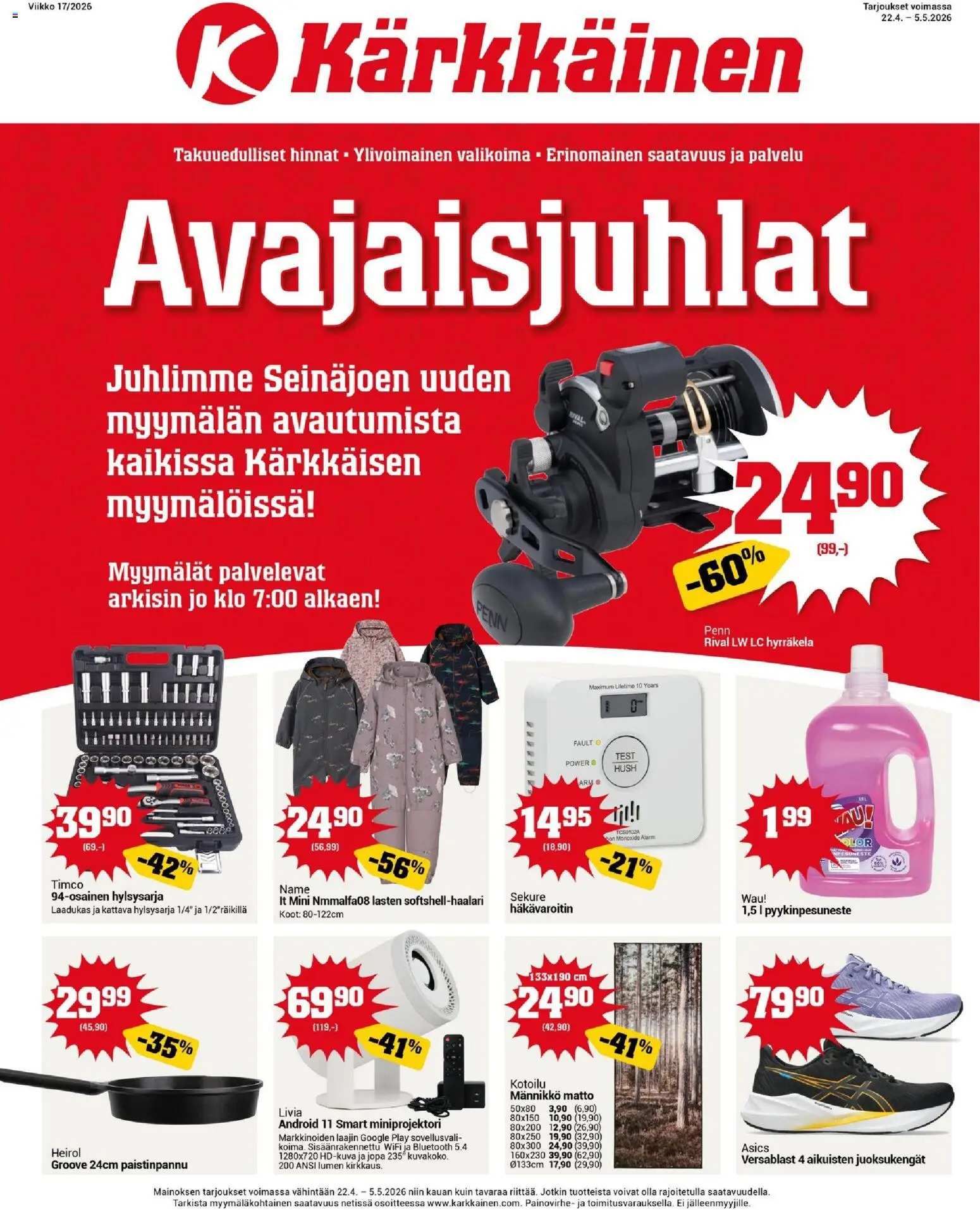 Kärkkäinen tarjoukset - sivu 1- voimassa alkaen 23/04/2026