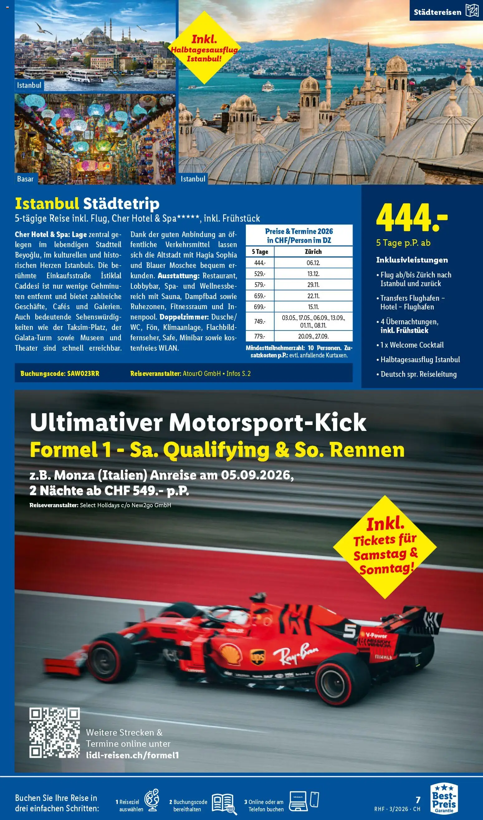 Lidl Aktionen Reisen März - page 7- valid from 28.02.2026