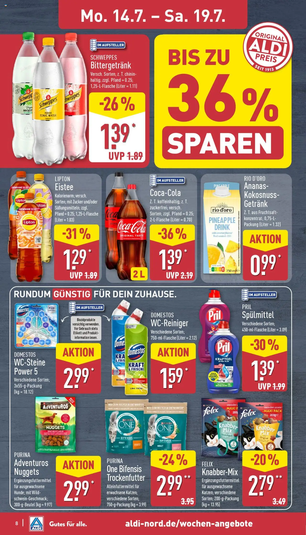 Aldi Prospekt 	 - Seite 8 - gültig ab 14.07.2025