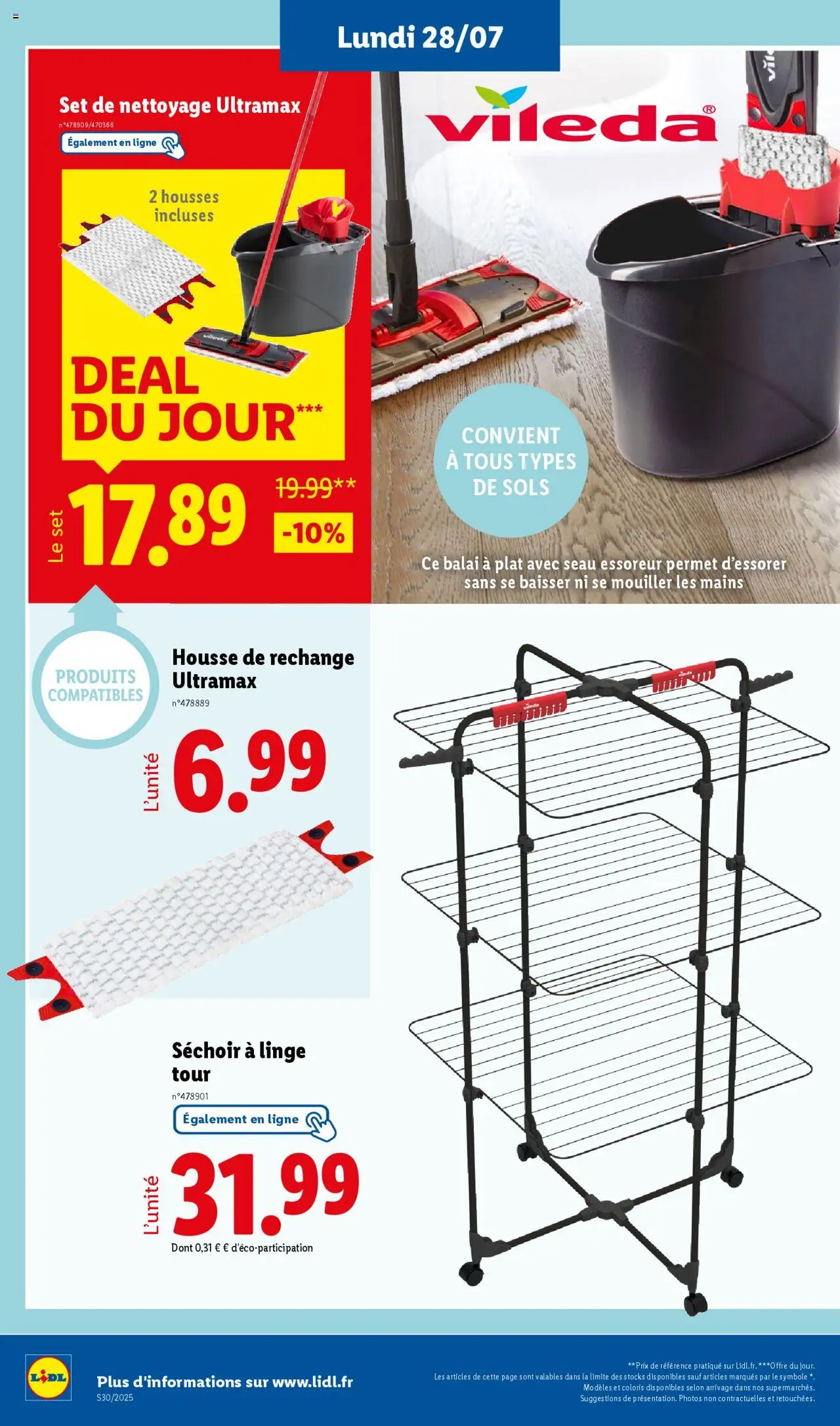 LIDL catalogue semaine 29 - page 64 - valable à partir du 24/07/2025