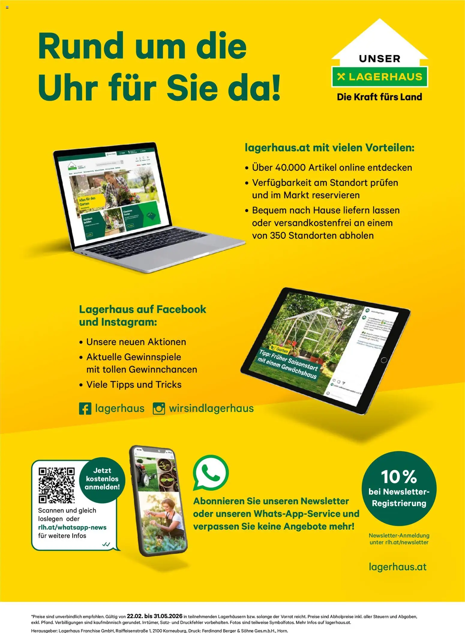 Lagerhaus  Garten und Freizeit Katalog 2026 - page 200- valid from 22.02.2026