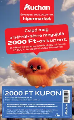 Előnézet Auchan Akciós újság érvényes 2025.09.04.-tól