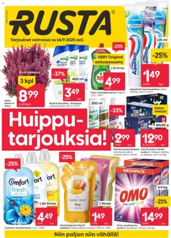Esikatselu Rusta tarjoukset voimassa alkaen 08/09/2025