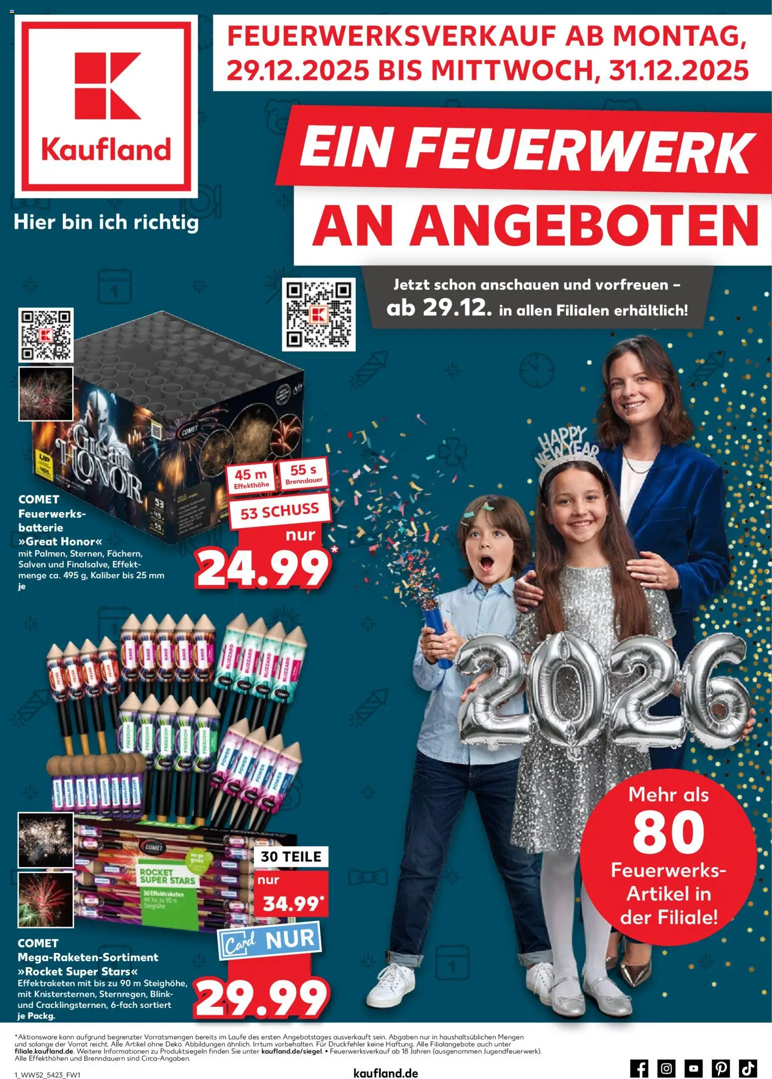 Kaufland DE - DE Folder - pagina 1- geldig vanaf 29-12-2025