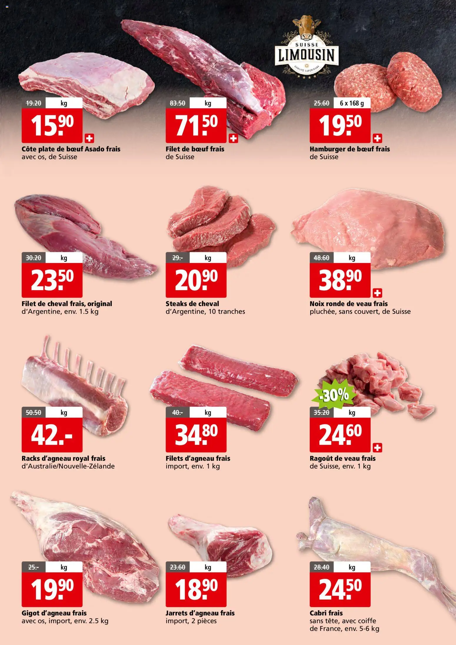 Aligro Aktionen Foire à la Viande Chavannes, Matran, Genève, Sion - page 3- valid from 23.08.2026