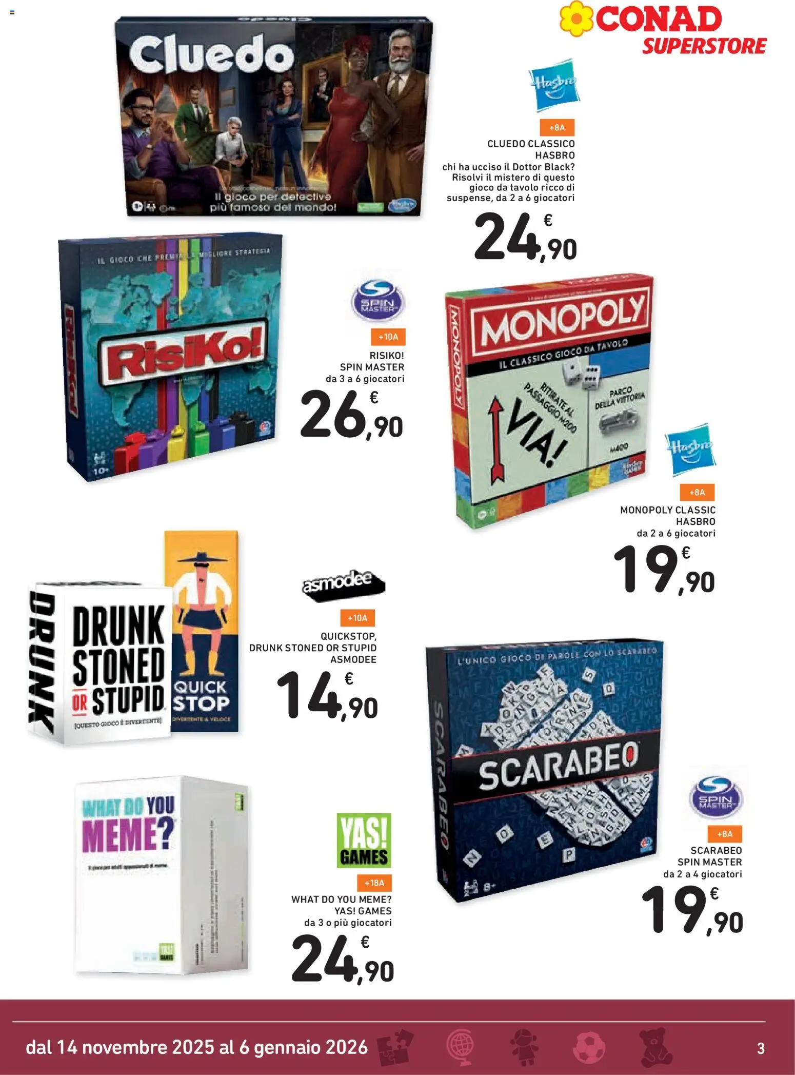 Conad Superstore Giocattolo catalogo - pagina 3 - valido dal 14/11/2025