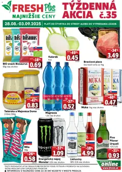 Fresh leták platný od 28.08.2025