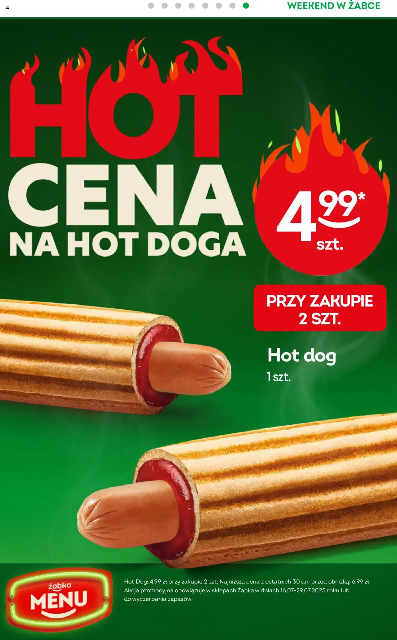 Żabka Gazetka - Weekendowe promocje - strona 9- ważny od 18.07.2025