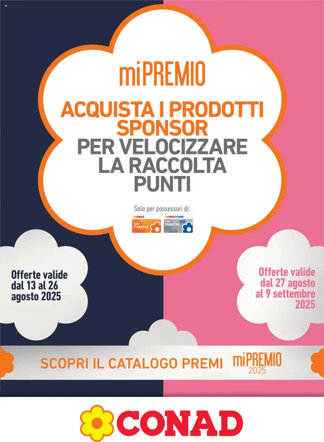 Conad Mi Premio Lazio catalogo - pagina 1 - valido dal 13/08/2025