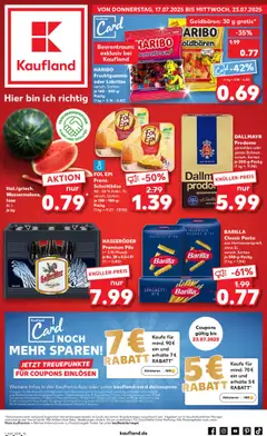 Vorschau Kaufland Prospekt 	 gültig ab 17.07.2025