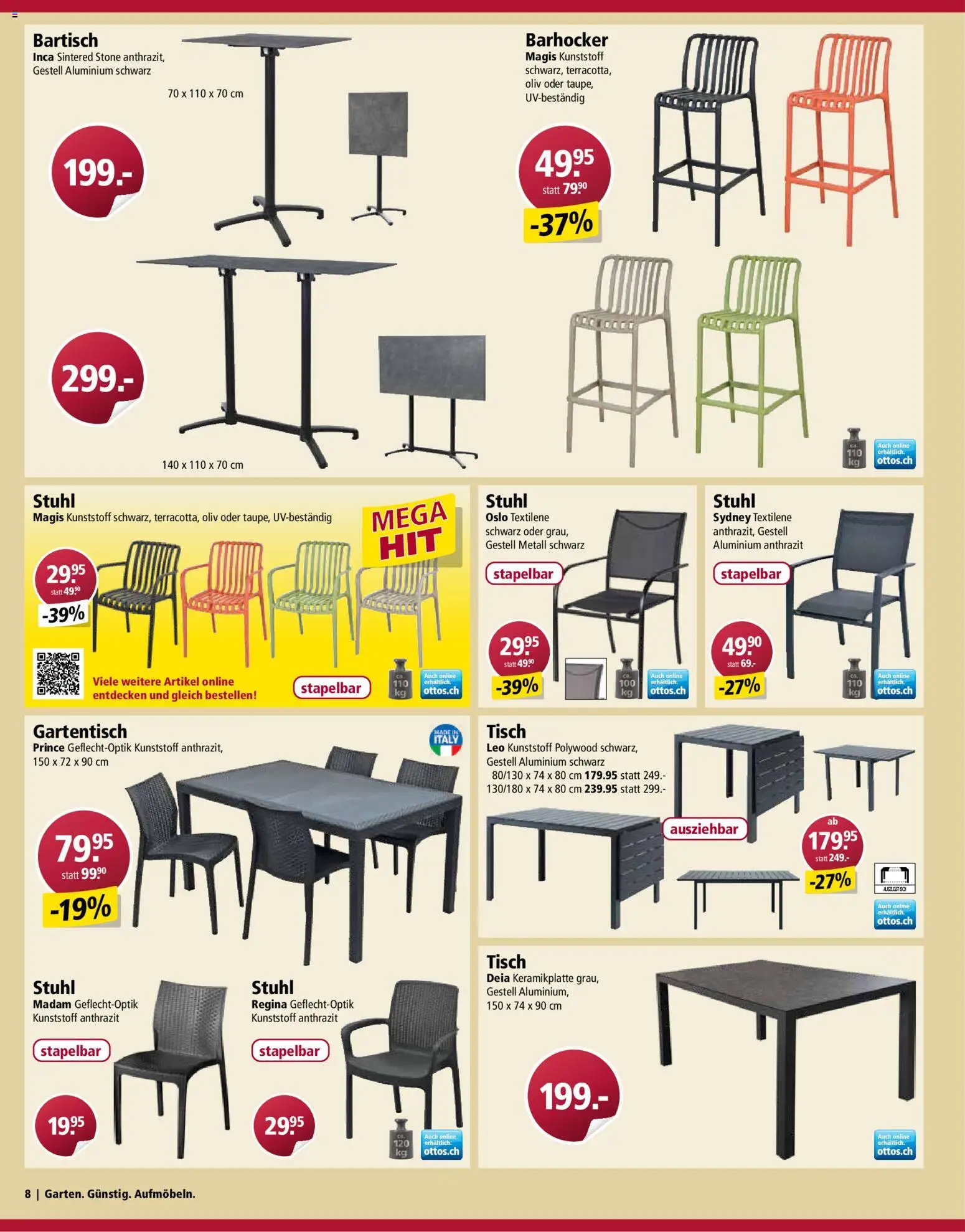 Otto's Aktionen Gartenmöbel - page 8- valid from 03.03.2026
