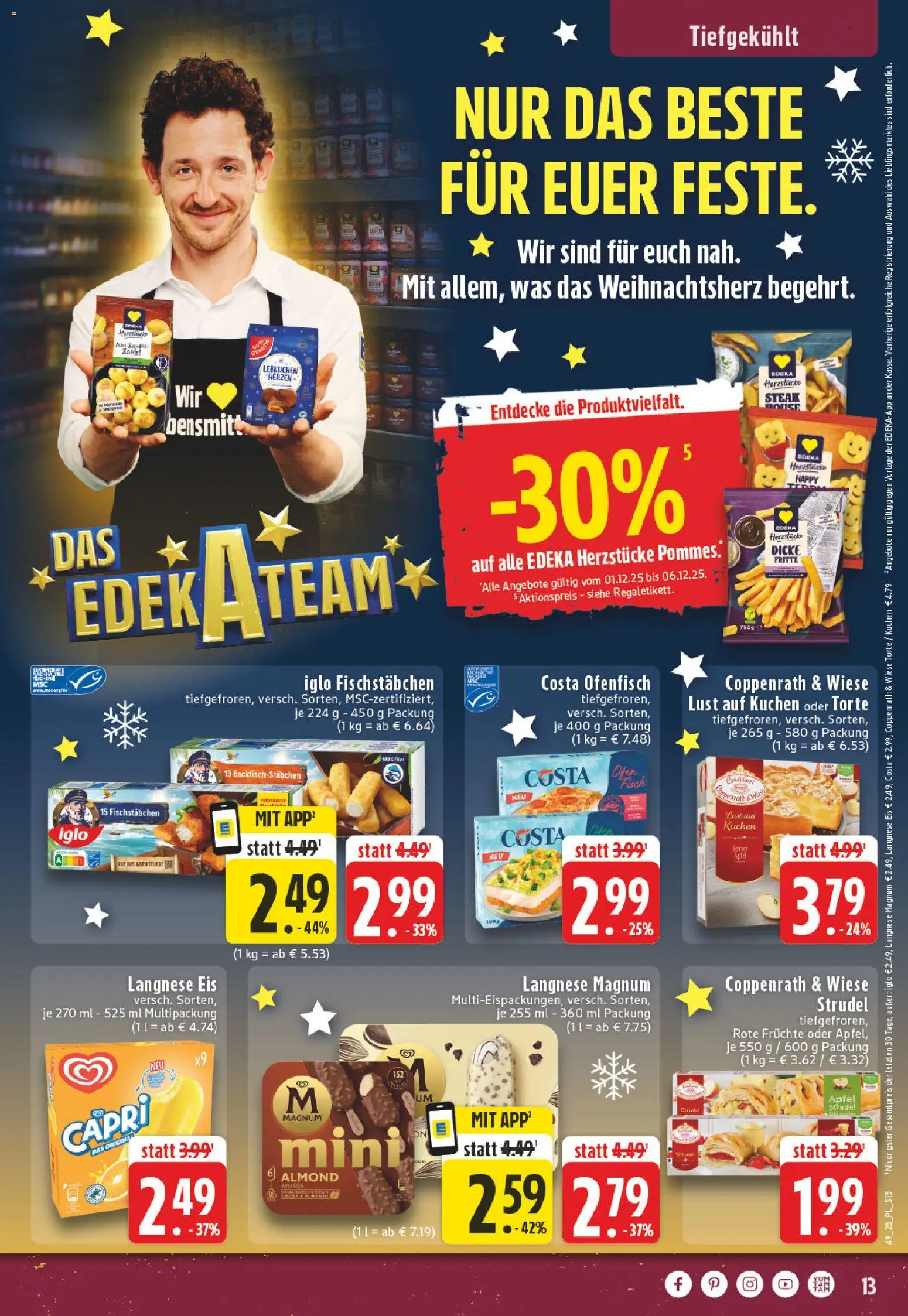 Edeka Prospekt 	 - Seite 13 - gültig ab 01.12.2025