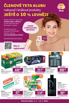 Náhled TETA Drogerie leták - Klub platný od 02.01.2026