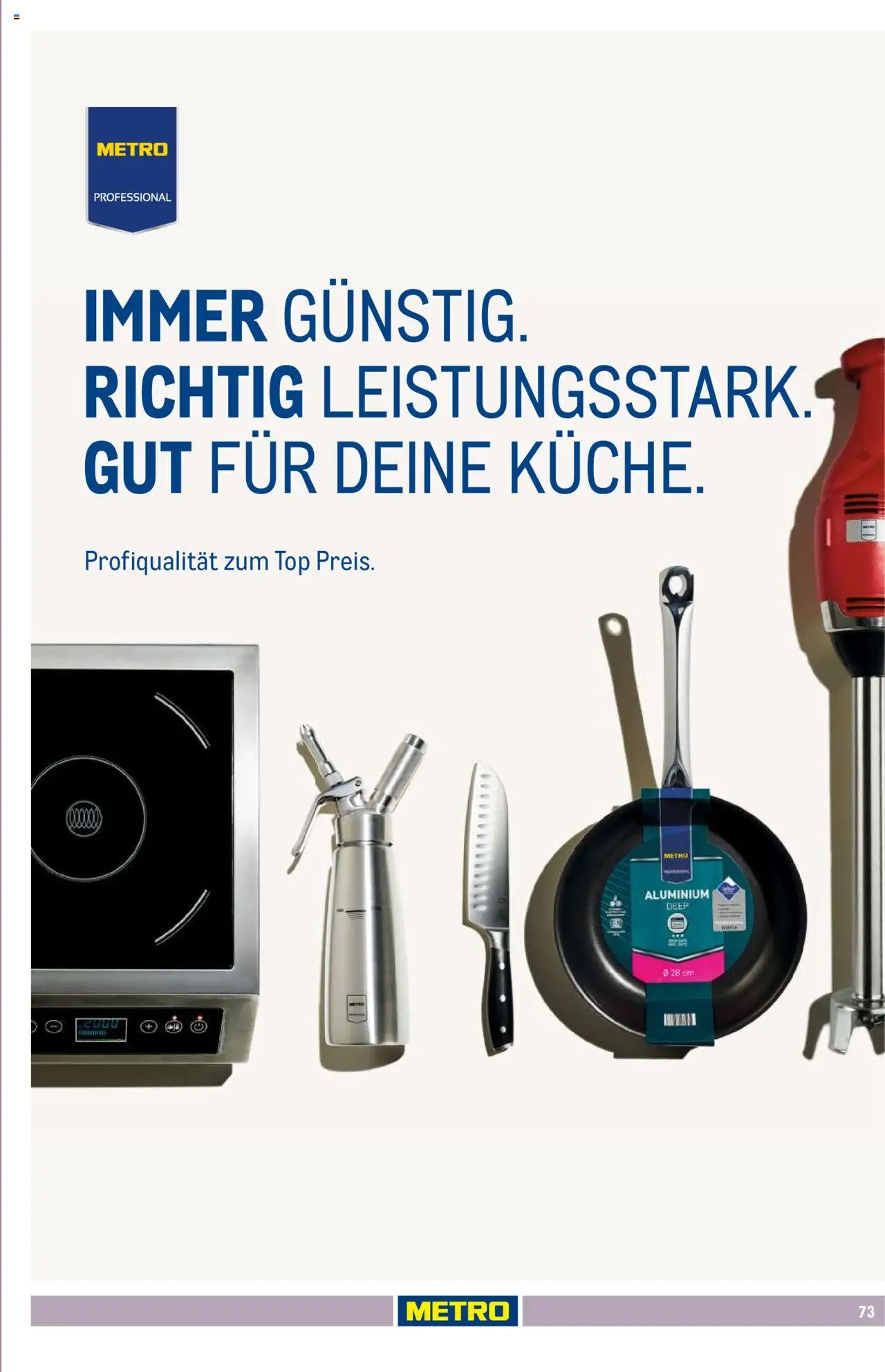 Metro Non Food Sortiment - Seite 73 - gültig ab 01.10.2025