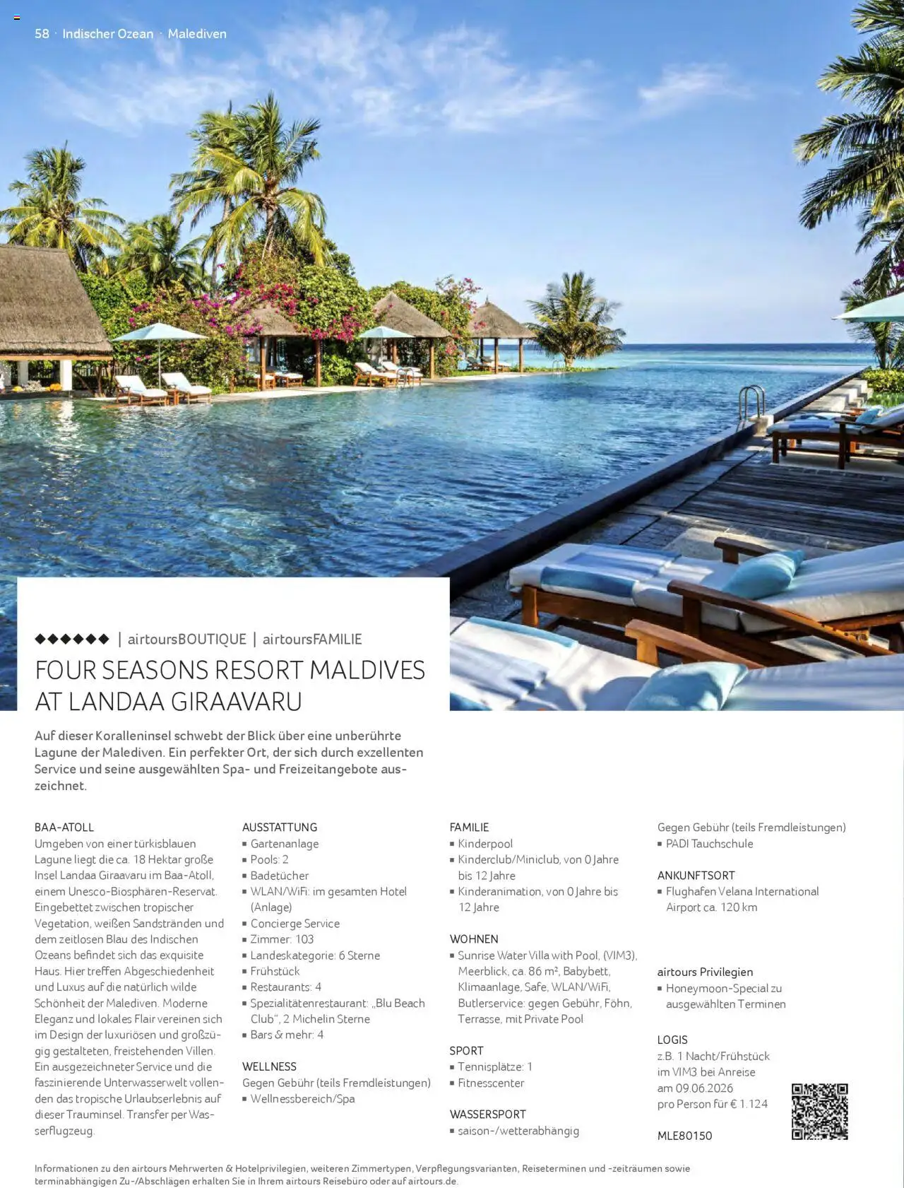 TUI airtours Katalog  Erstklassige Fernreisen 2025/26 - Seite 58 - gültig ab 01.11.2025