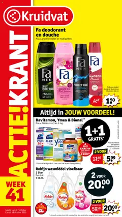 Kruidvat - Folder week 41 geldig vanaf 06-10-2025
