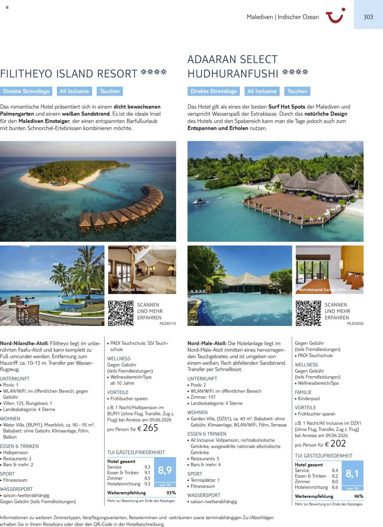 TUI Prospekt  Asien, Afrika, Orient & Indischer Ozean 2025/26 	 - Seite 303 - gültig ab 01.11.2025