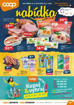 Náhled Coop leták - Západočeský region platný od 10.09.2025