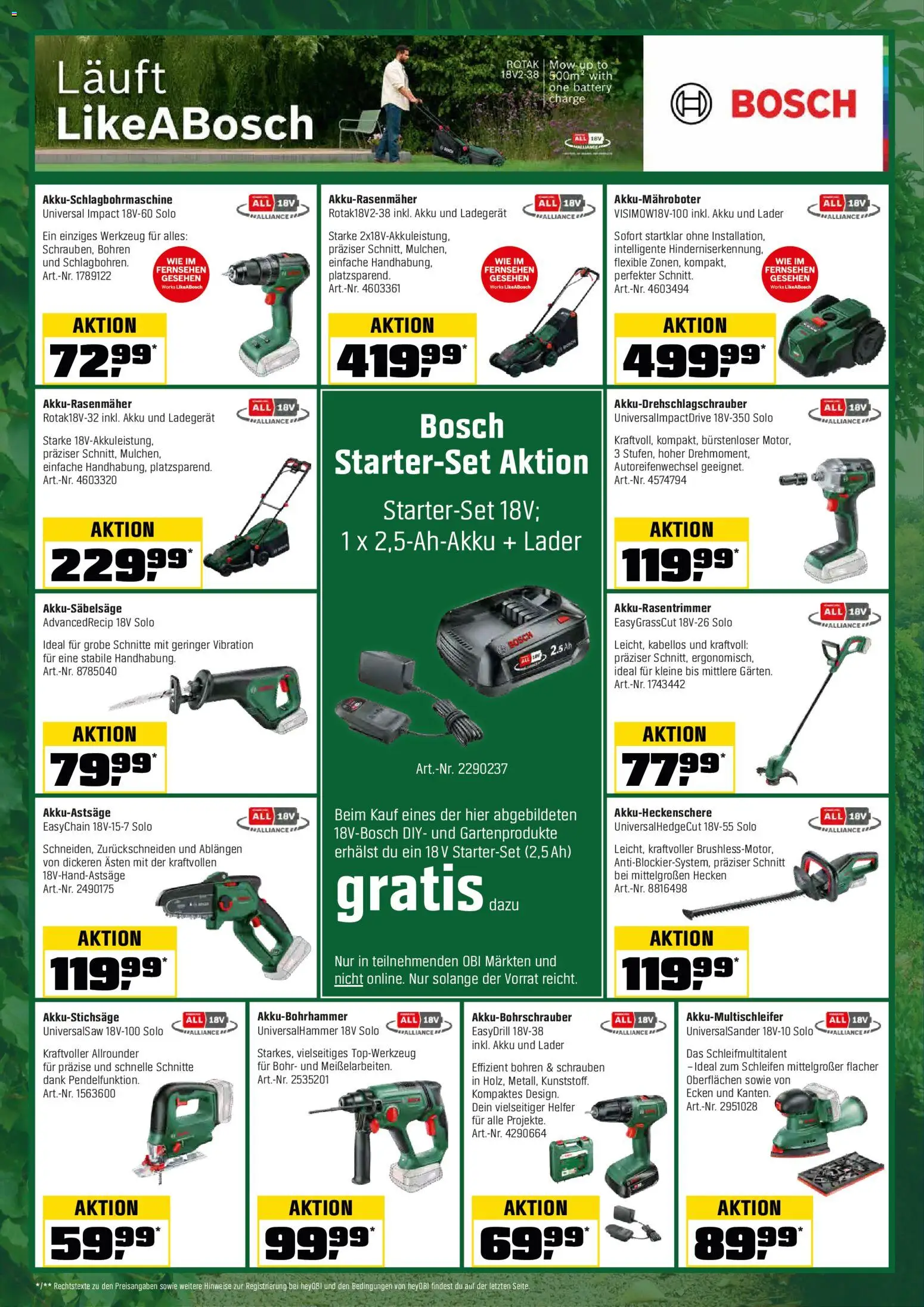 OBI Flugblatt - page 14- valid from 26.03.2026