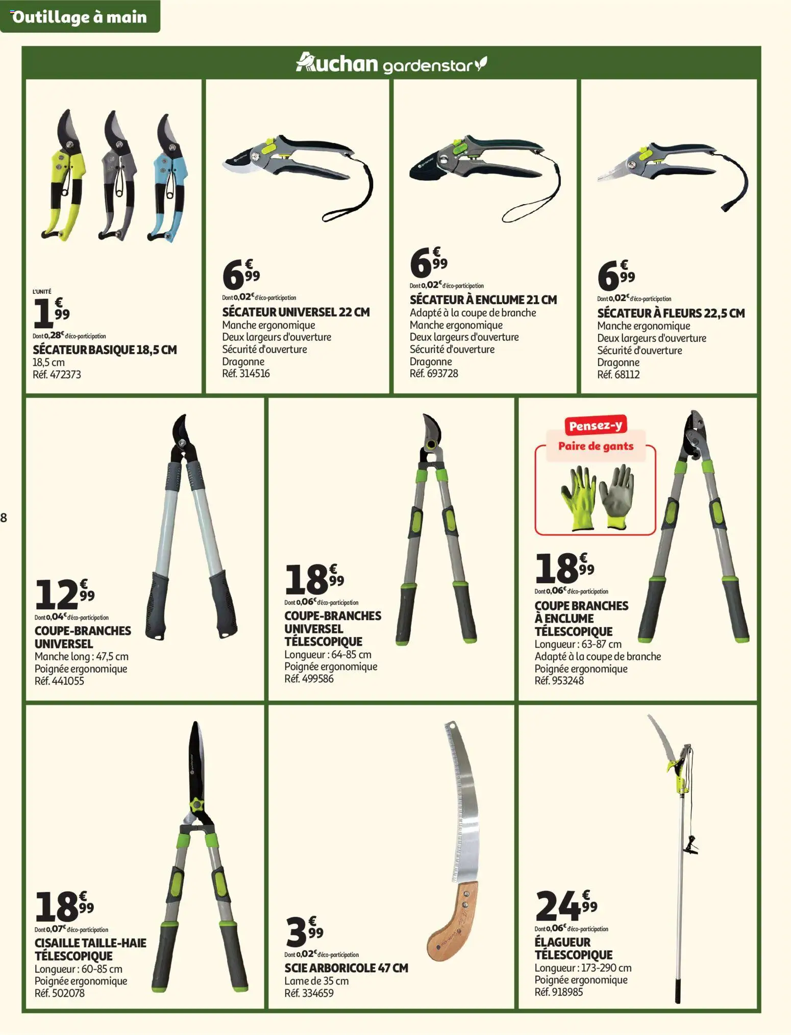 Auchan - Jardinage, meubles jardin - page 8- valid from 03/03/2026