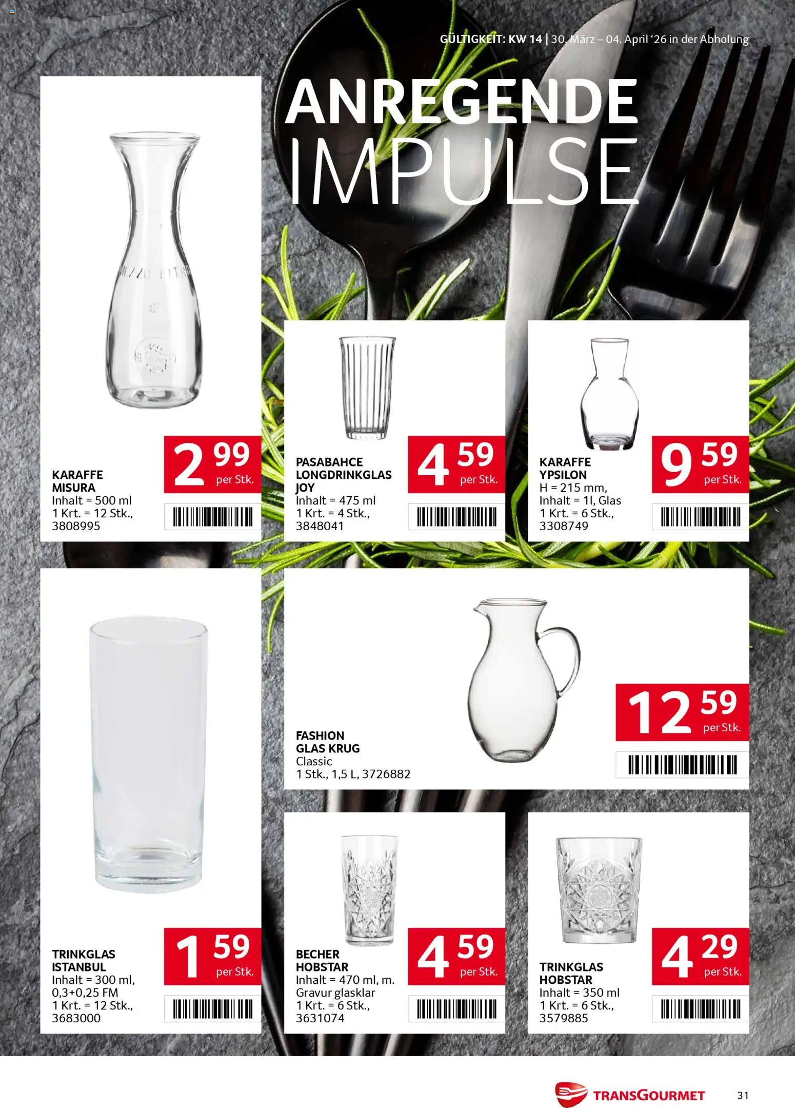 Transgourmet Flugblatt - page 30- valid from 30.03.2026