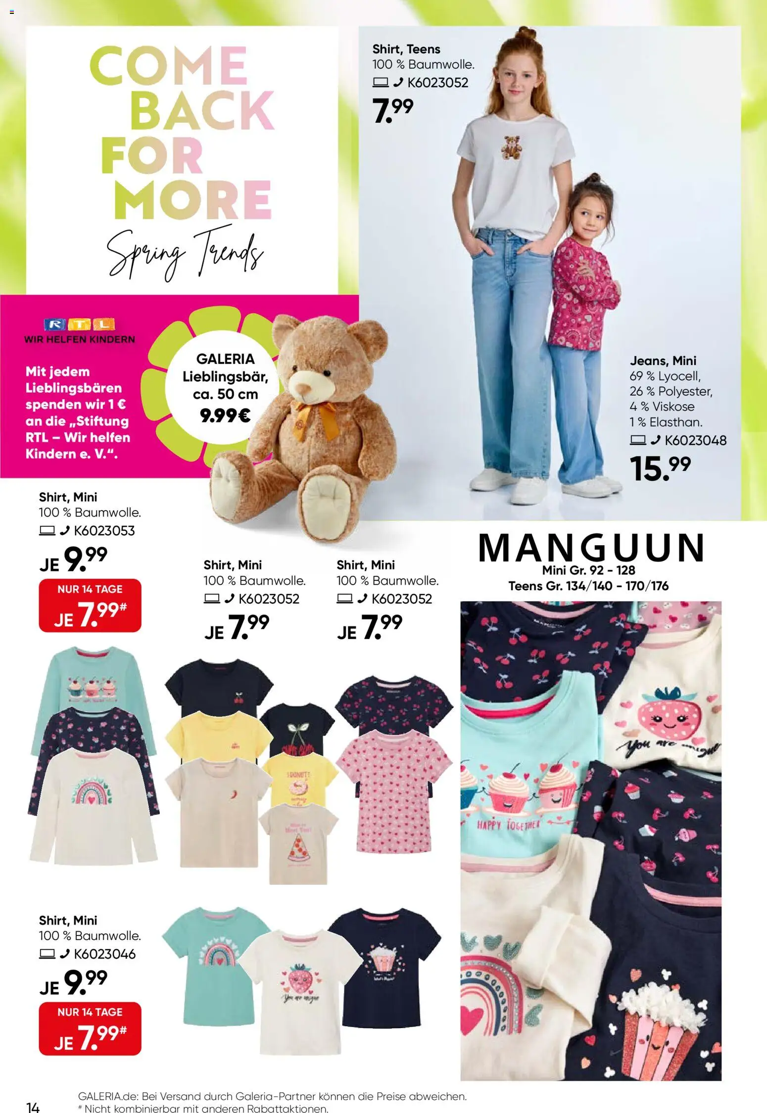 Galeria Karstadt Kaufhof Prospekt 	 - Seite 14 - gültig ab 04.03.2026