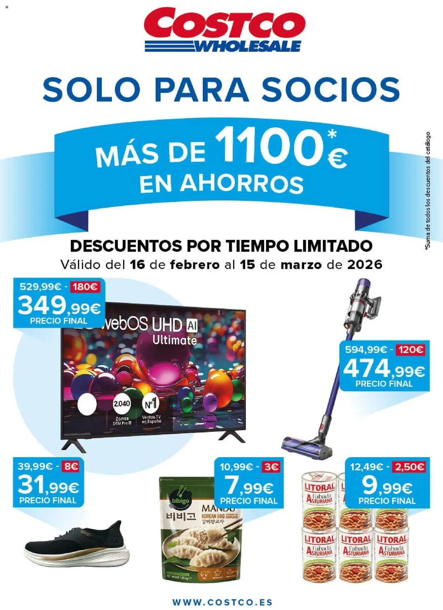 Costco catálogo - Página de 1 - Válido desde 16/02/2026