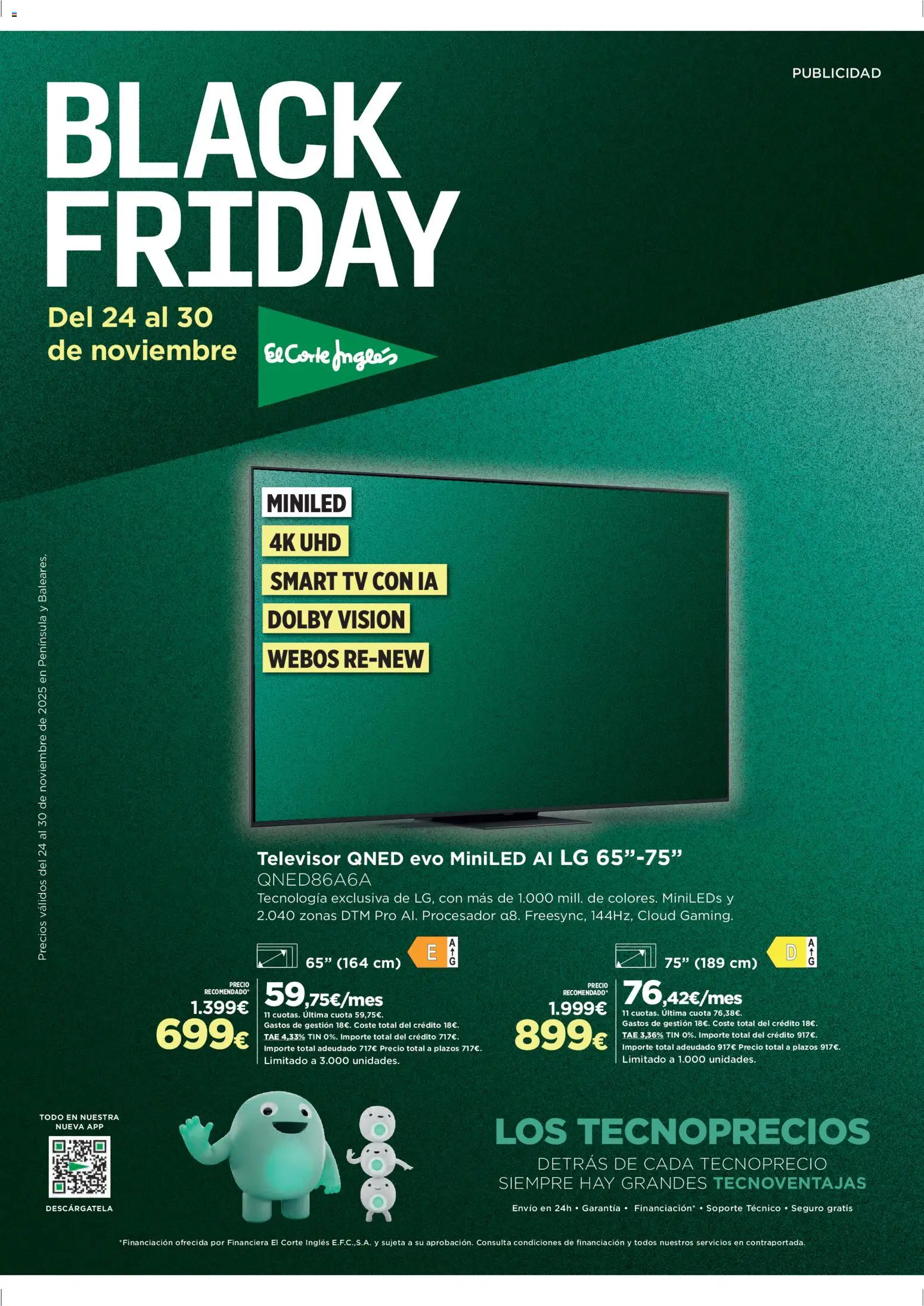 El Corte Inglés Black Friday - Página de 1 - Válido desde 24/11/2025
