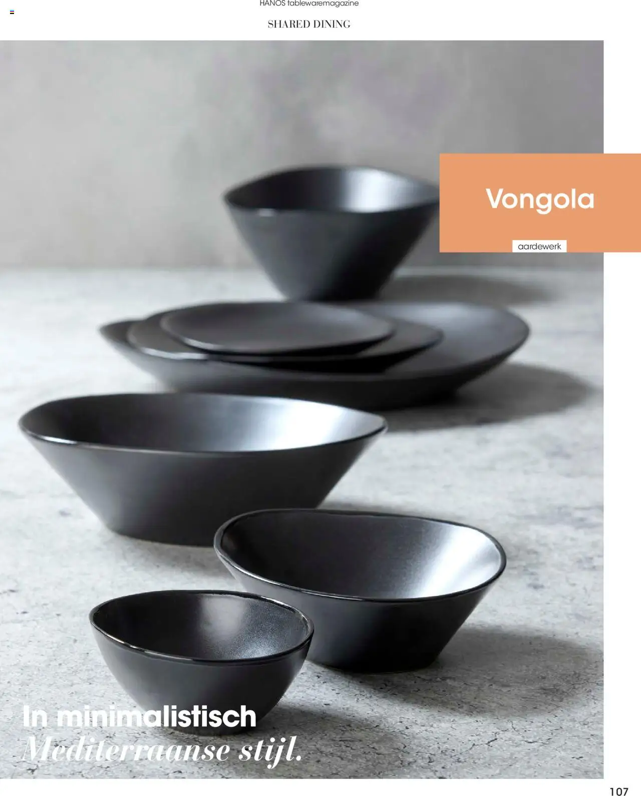 Hanos - Tableware magazine 2025-2026 - page 107- valid from 01-09-2025