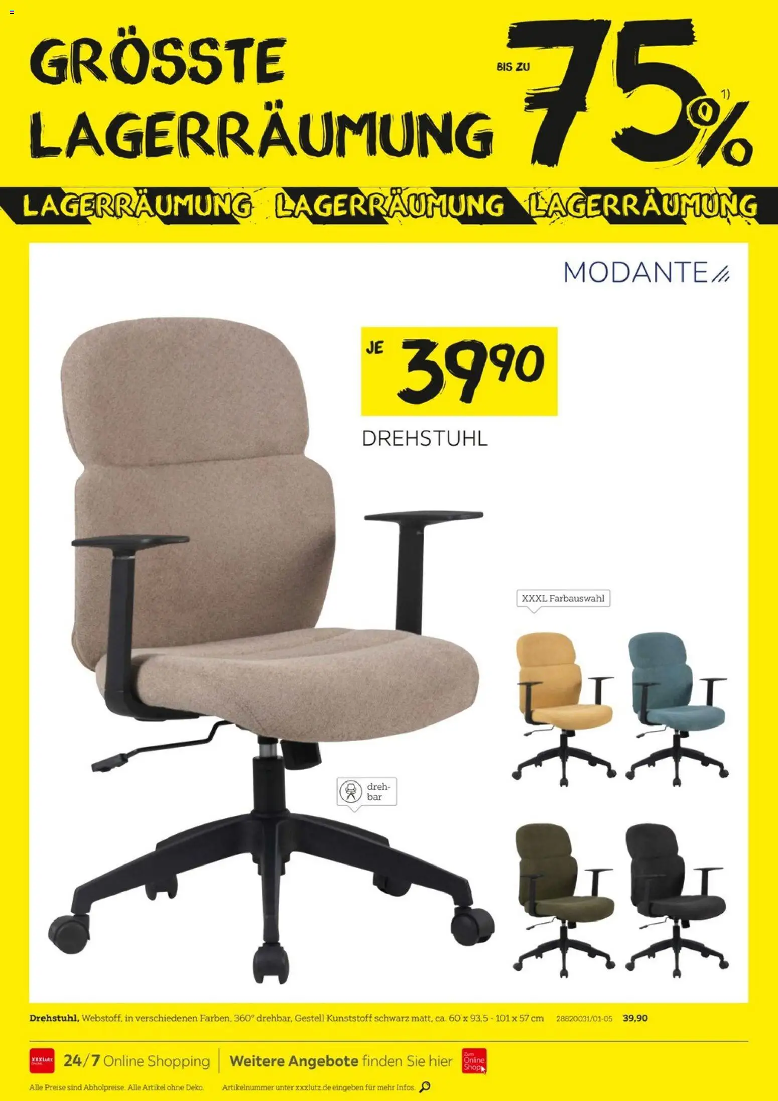 XXXL Lutz - Größte Lagerräumungsverkauf - Seite 6 - gültig ab 23.11.2025