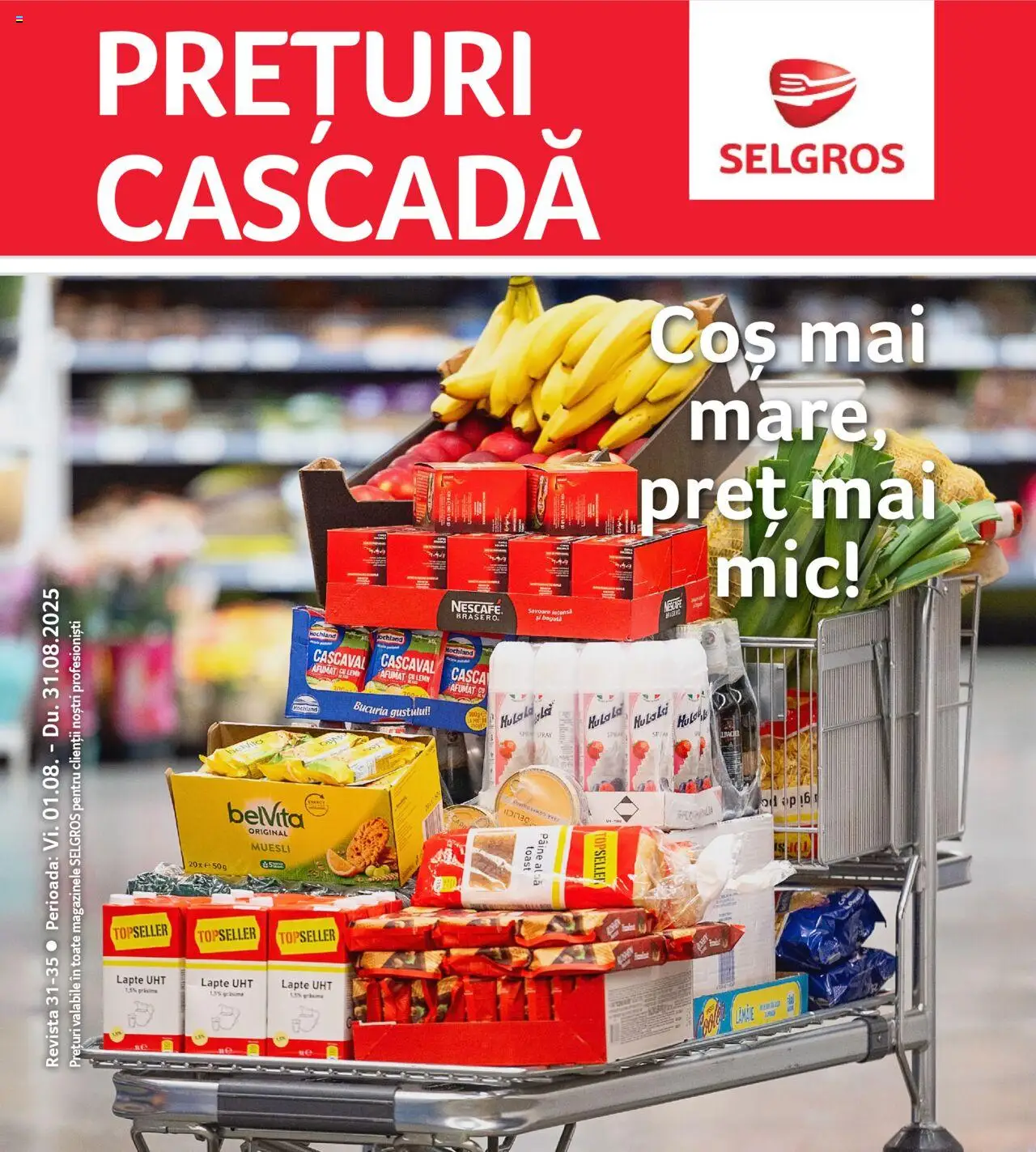 Catalog Selgros - Prețuri Cascadă - pagina 1- valabil de la 01.08.2025
