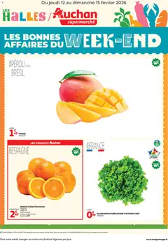 Aperçu Auchan - Les bons plans du week-end dans votre super ! valable à partir du 12/02/2026