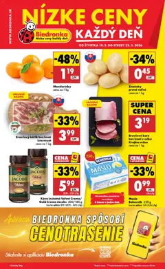 Biedronka leták platný od 19.03.2026