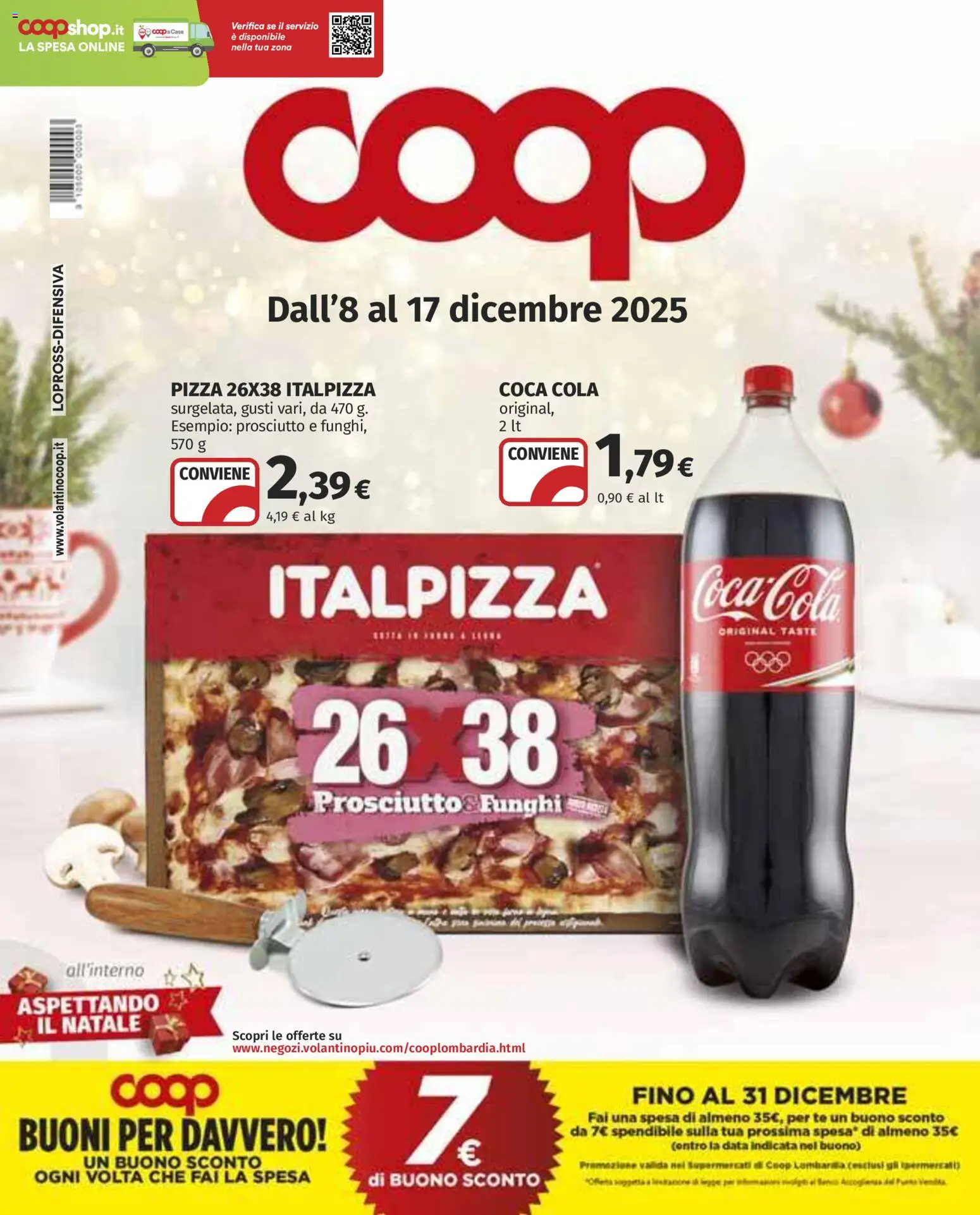 Volantino COOP	 - pagina 1 - valido dal 08/12/2025