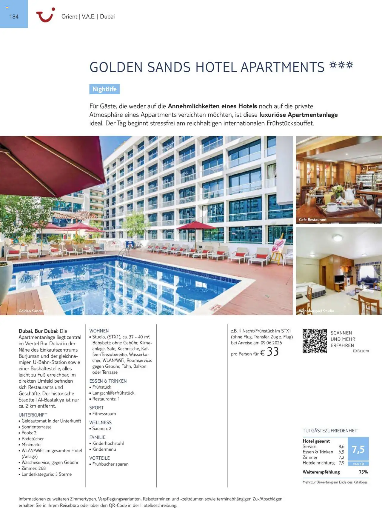 TUI Prospekt  Asien, Afrika, Orient & Indischer Ozean 2025/26 	 - Seite 184 - gültig ab 01.11.2025