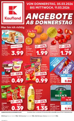 Náhled Kaufland Německo leták platný od 05.03.2026