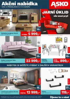 Náhled ASKO nábytek leták platný od 12.03.2026