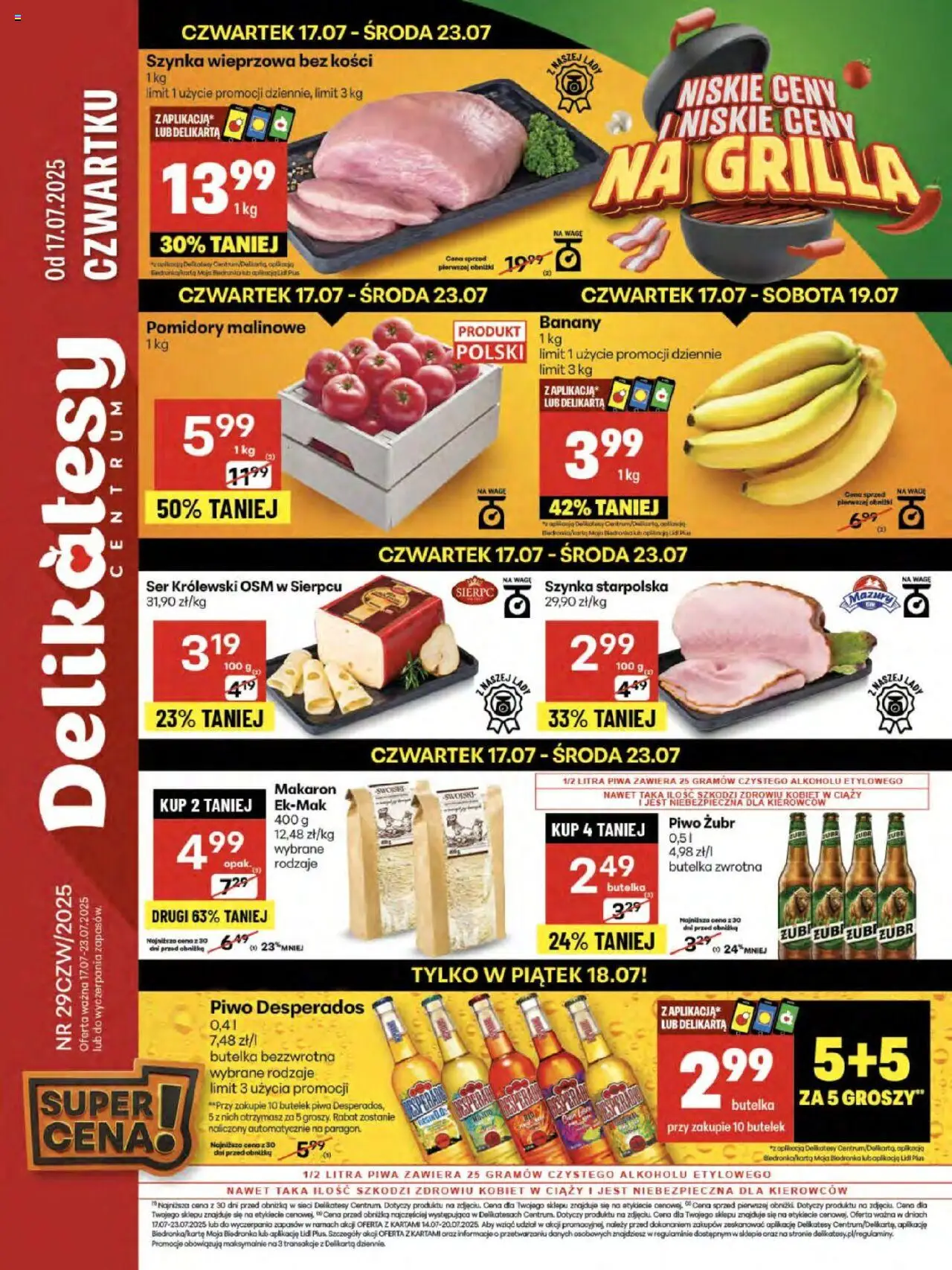 Delikatesy Centrum Gazetka - strona 1- ważny od 17.07.2025