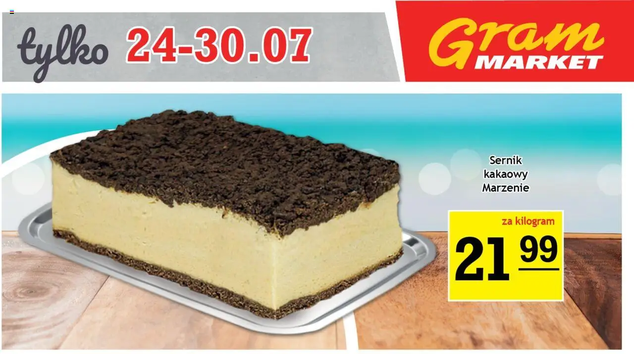 Gram Market Gazetka - Billboard - strona 1- ważny od 24.07.2025