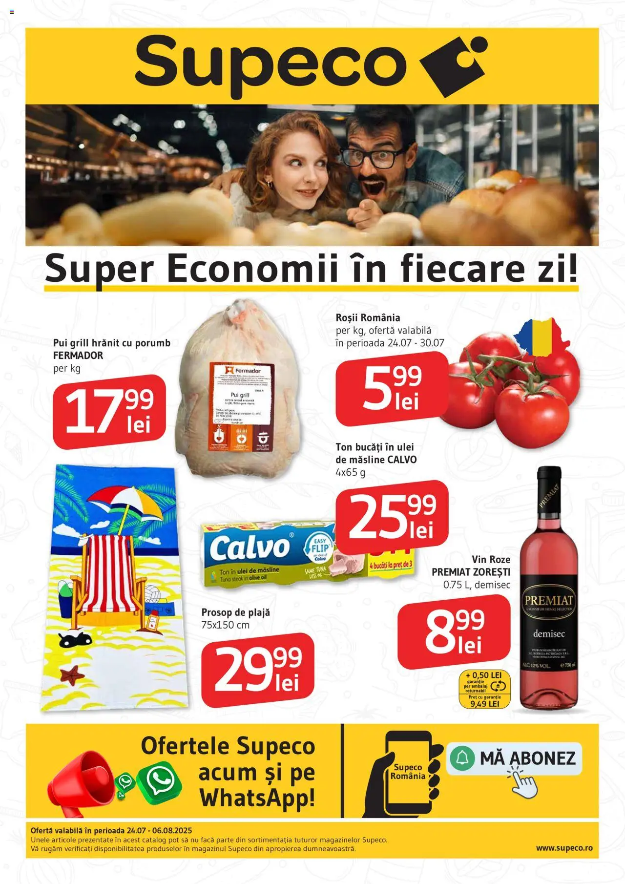 Catalog Supeco - pagina 1- valabil de la 24.07.2025